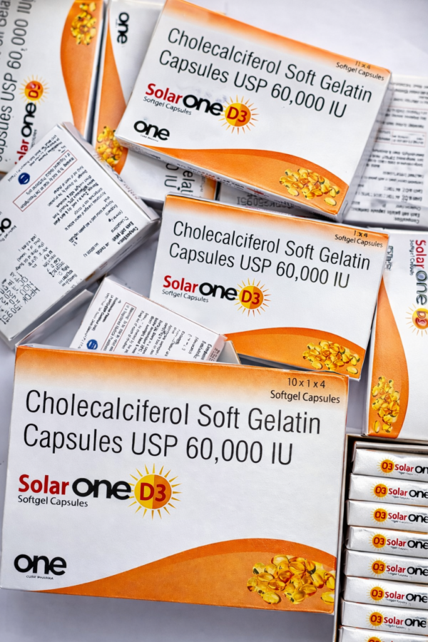 Solar One D3 Softgel Capsules