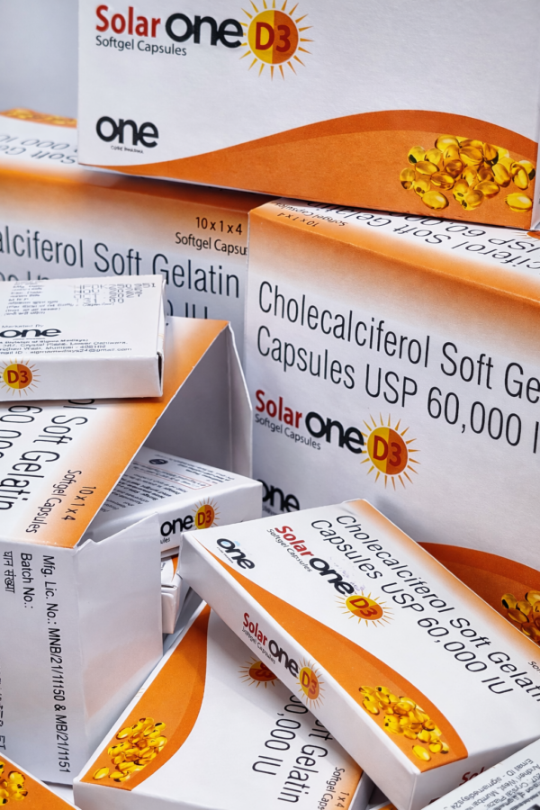Solar One D3 Softgel Capsules