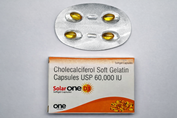 Solar One D3 Softgel Capsules
